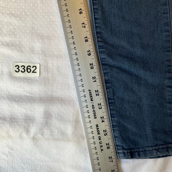 FOREVER 21 Women Skinny Jeans size 26 US Blue Mid Rise Stretch - Picture 4 of 11